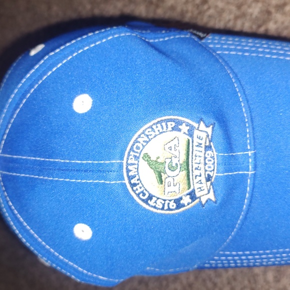 2009 91st PGA Championship Hazeltine Embroidered Logo Fitted Golf Hat S-M - Picture 8 of 10